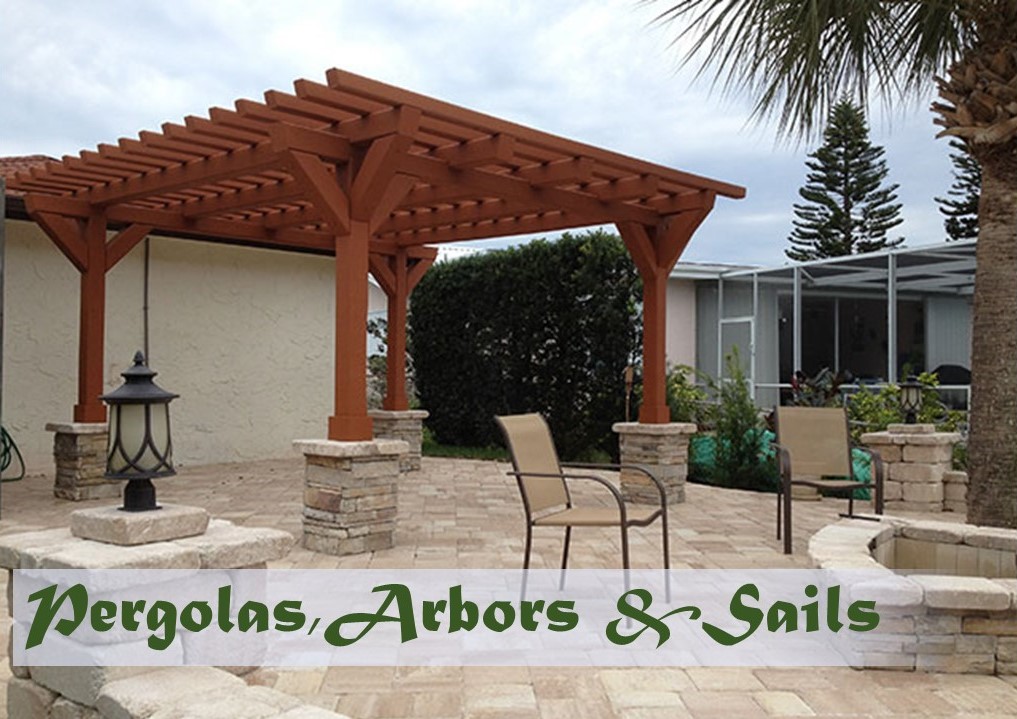 Gallery of beautiful Arbors for your outdoor areas.
